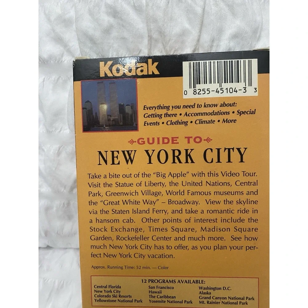 KODAK-Guide to New York City VHS Tape